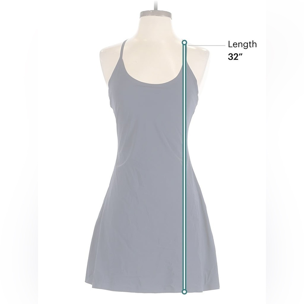 Outdoor Voices Mini Dress Dark Navy Blue The Exercise Dress EUC Small - Picture 13 of 13